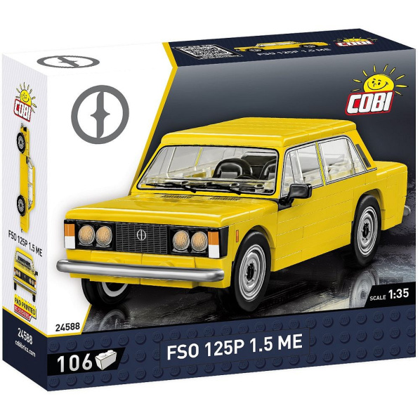 Cobi 24588 Youngtimer Polský Fiat FSO 125p 1.5 ME Cobi 24588 Youngtimer Polský Fiat FSO 125p 1.5 ME