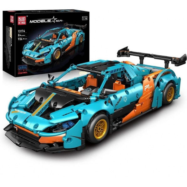 Mould King 13174 R/C Športový automobil P1-GTR Mould King 13174 R/C Športový automobil P1-GTR