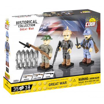 COBI 2056 3 figúrky s doplnkami 1. svetová vojna