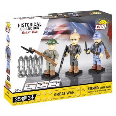 COBI 2056 3 figúrky s doplnkami 1. svetová vojna