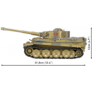 COBI 2588 II WW Panzer VI Tiger no 131, 1:28, 1275 k