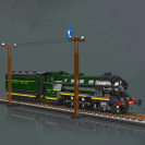 Mould King 12044 Flying Scotsman – Britská parná lokomotíva
