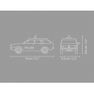 COBI 24645 Volkswagen Passat B1 Variant Polícia