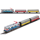 Pequetren OSOBNÝ VLAK zo stanicou