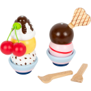 small foot Dřevěný zmrzlinový stánek