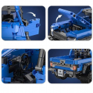 CaDA C52029W Terénne vozidlo Smash Off-Roader Pull-back modré