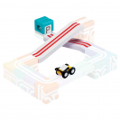 Qbi 224 Speed Challenge – rozširujúci balíček kreatívnej magnetickej stavebnice