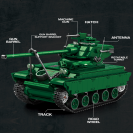 Reobrix 77033 Tank AMX-13 World of Tanks