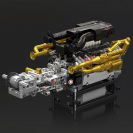 Mould King 10224 Automobilový motor Valkyrie V12
