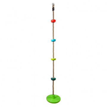 2Kids Toys Dětské šplhací lano s disky barevné