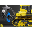 Mould King 17049 R/C Buldozér PR766