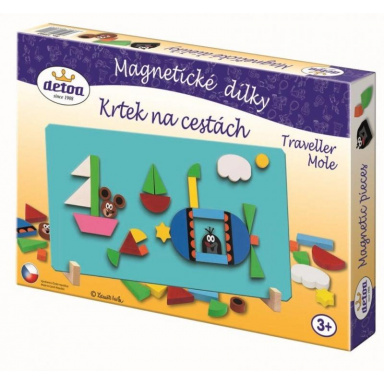 Detoa Krtko na cestách – magnetické dieliky