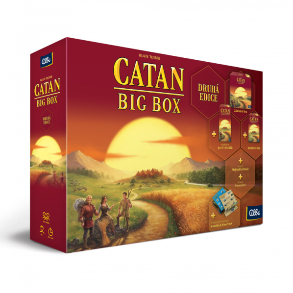 Albi Catan - Big Box (druhá edícia) Albi Catan - Big Box (druhá edícia)