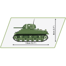 COBI 2715 Americký tank Sherman M4A1