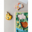 Vilac Senzorické vkládací puzzle Jungle