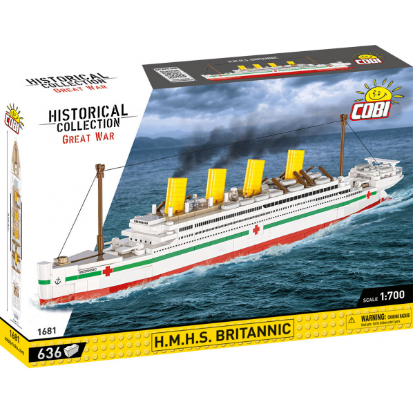 COBI 1681 Britská zaoceánska loď H.M.H.S. Britannic