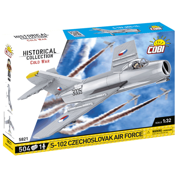 COBI 5821 Československý stíhací letoun MIG 15 (S-102)