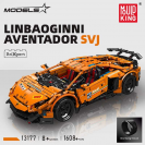 Mould King 13177 Lamborghini Aventador SVJ R/C