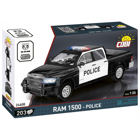 COBI 24608 RAM 1500 Polícia, 1:35, 203 k