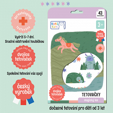 Betexa KukiKuk -  TETOVAČKY Magický les