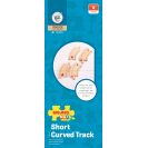 Bigjigs Rail Krátka kruhová koľaj 10 cm 4 ks