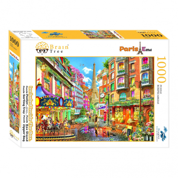 Brain Tree Puzzle Obrázek z Paříže 1000 dílků Brain Tree Puzzle Obrázek z Paříže 1000 dílků