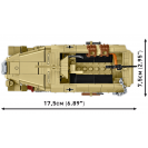 COBI 3130 Half-Track Sd. Kfz. 251/10, 1:35, 500 k, 2 f