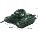 Mould King 20015 Sovietsky stredný tank T-34 R/C