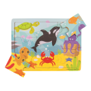 Bigjigs Toys Dřevěné puzzle mořský svět