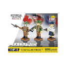 COBI 2055 3 figúrky s príslušenstvom D-Day Spojenci