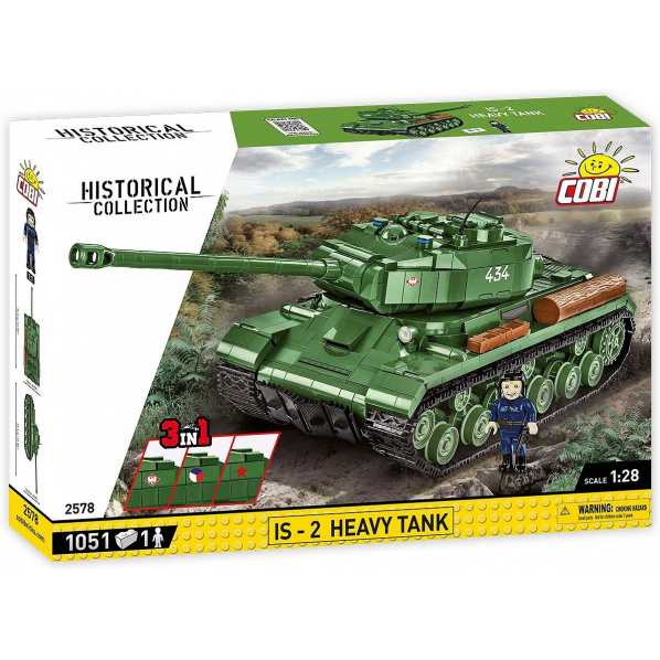 COBI 2578 sovietsky tank IS-2 COBI 2578 sovietsky tank IS-2