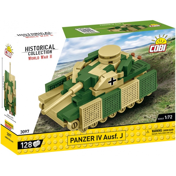 COBI 3097 Nemecký stredný tank PANZER IV Ausf. J COBI 3097 Nemecký stredný tank PANZER IV Ausf. J