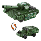 Qman 42301 War-Spirit Wheeled Tank sada 8v1