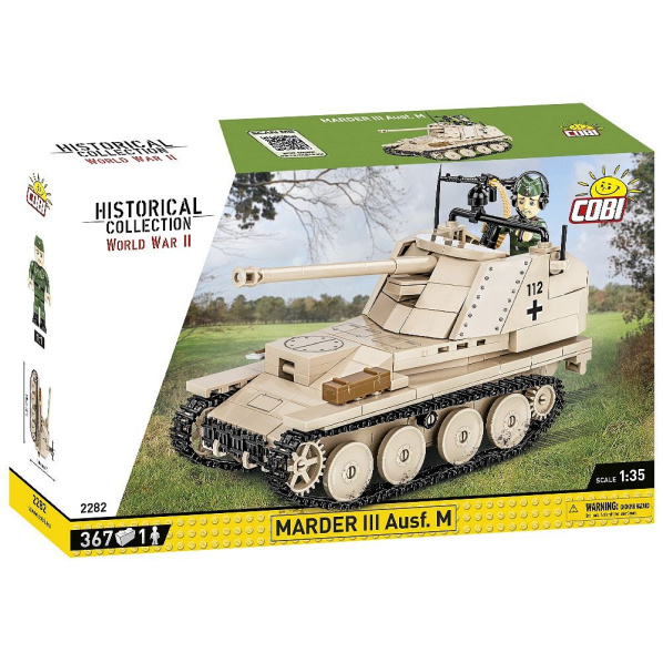 Cobi 2282 Nemecký tank Marder III Ausf. M (Sd.Kfz.138) Cobi 2282 Nemecký tank Marder III Ausf. M (Sd.Kfz.138)