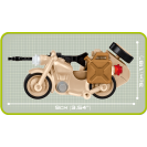 Cobi 2397 Nemecký motocykel BMW R75 so sajdkárou