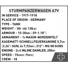 COBI 3094 Nemecký tank Sturmpanzerwagen A7V