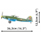 Cobi 5744 Sovietske bojové lietadlo Iľjušin Il-2M3 „Šturmovik“