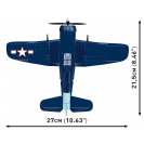COBI 5883 Americké stíhacie lietadlo Grumman F6F Hellcat