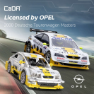 CaDA C51081W Športové auto Opel Astra V8 Coupe na diaľkové ovládanie