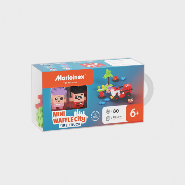 Marioinex MINI WAFLE - Hasičské vozidlo Marioinex MINI WAFLE - Hasičské vozidlo