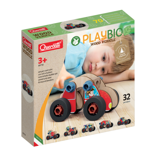 Quercetti 80730 PlayBio - Wood Vehicle Quercetti 80730 PlayBio - Wood Vehicle