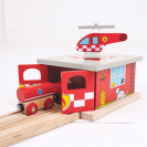 Bigjigs Rail Depo hasičská stanica