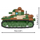 Cobi 2719 Francúzsky pechotný tank Renault R-35