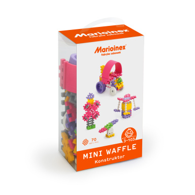 Marioinex MINI WAFLE – 70 ks Konštruktér (dievčatá)