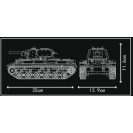 Mould King 20025 Sovietsky ťažký tank KV-1 R/C