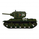 Mould King 20026 Sovietsky ťažký tank KV-2 R/C