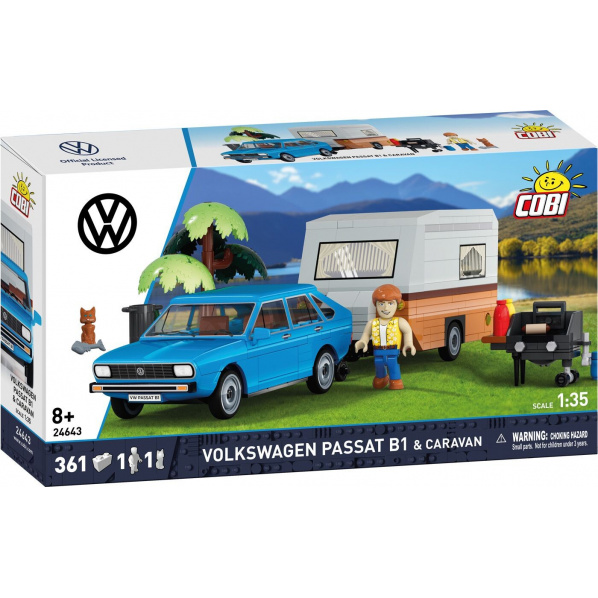 COBI 24643 Volkswagen Passat B1 s karavanom COBI 24643 Volkswagen Passat B1 s karavanom