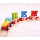 Bigjigs Rail Vagónik drevenej vláčikodráhy - Písmeno H