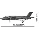 Cobi 5829 Americké bojové lietadlo Lockheed Martin F-35B Lightning II USAF, Armed Forces