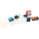 Qbi 228 Fun Vehicle Challenge – rozširujúci balíček kreatívnej magnetickej stavebnice